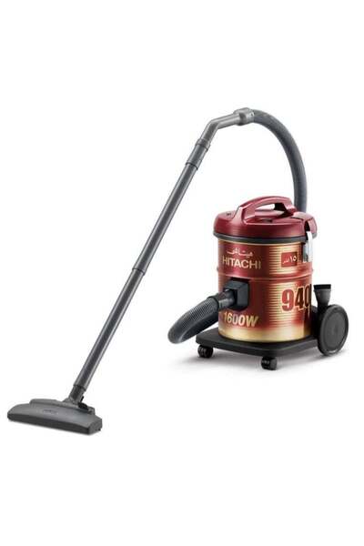 Hitachi مكنسة كهربائية، سعة 15 لترًا، قوة 1600 واط