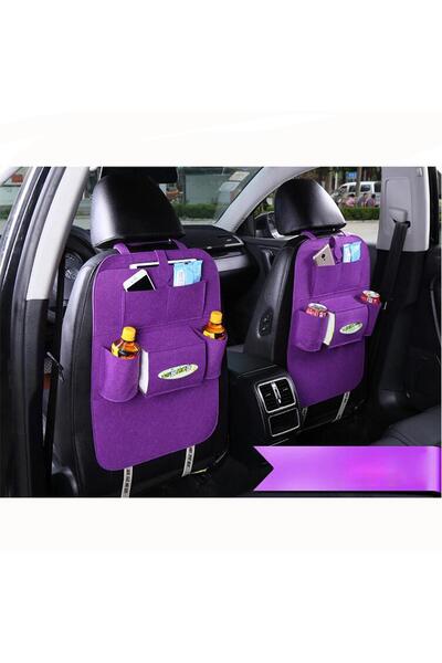 Generic قطعتان منظم خلفية مقعد السيارة متعدد الوظائف