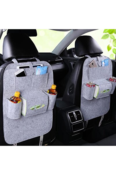 Generic قطعتان منظم خلفية مقعد السيارة متعدد الوظائف