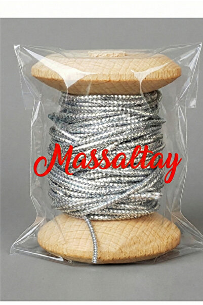 Massaltay Decorative Glitter Monofilament String 10 Meters |   Gold Color |  ...