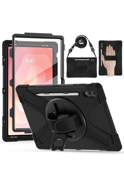 m.tk moveteck Samsung Galaxy Tab S11 Ultra 14.6Inch Tablet Case with S Pen Pen Compartment Protective Strap Armor Sm-X930