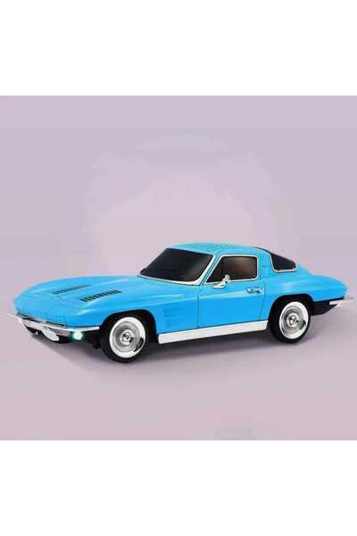 Genel Markalar Kablosuz Hoparlör Bluetooth Retro 1963 Chevrolet Corvette Klas...