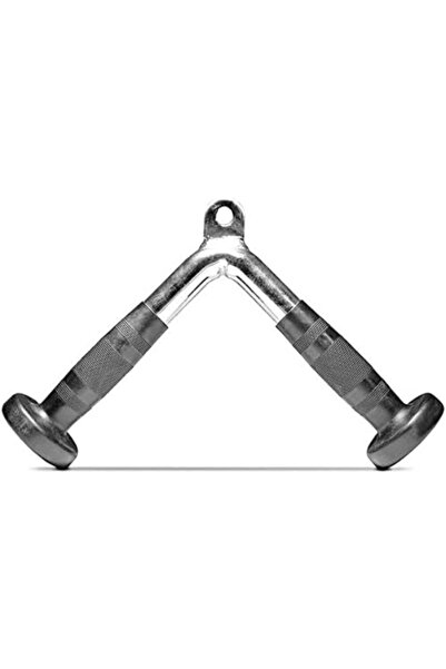 Marshal Fitness ricep Press Push Down Bar V Handle Close Grip Cable Multi Gym Attachment Pro Tricep