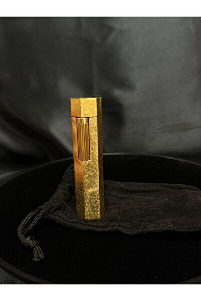 PROMISE Premium Benzinli Çakmak | Gold Ağır Metal Tasarım | Şık & Hediye Fark...