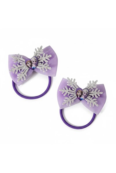 SeaBubbles Glitter Elsa Girl Hair Clip Set 2-Piece Standard Purple