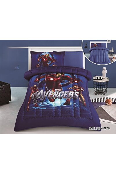 NAJMA High-quality children's patterned bedspread with full filling, made of high-quality cool microfiber fabric. Consists of 4 pieces, 170*230 cm.