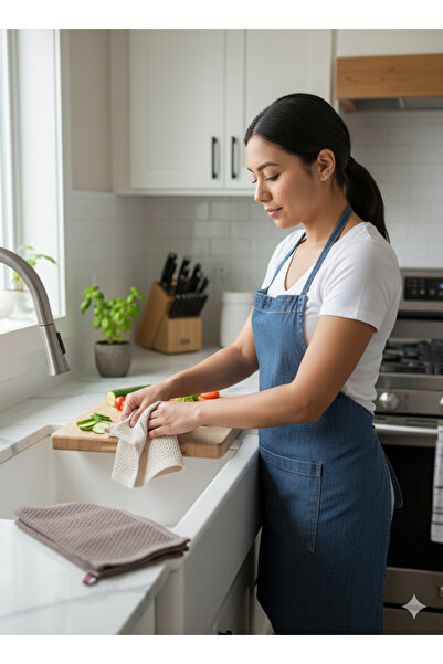 Generic 6-Pack Kitchen Towels – Soft & Absorbent, Durable, Multi-Purpose Dish Towels for Kitchen, Cleaning