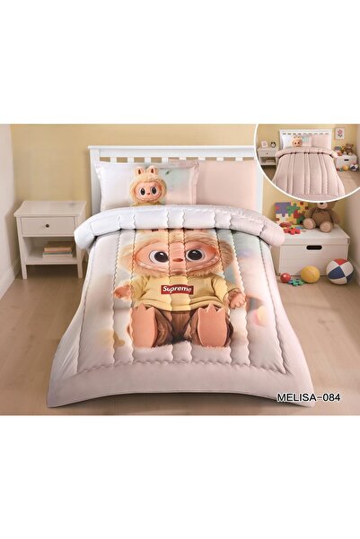 NAJMA High-quality children's patterned bedspread with full filling, made of ...