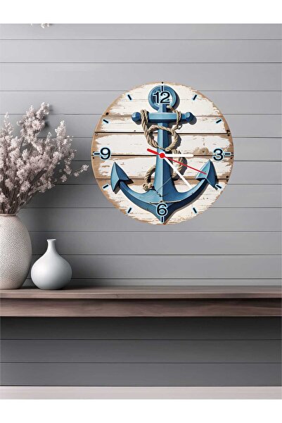 Altınuç Art Design 3D Görünümlü Ahşap Duvar Saati V8 24x24 cm