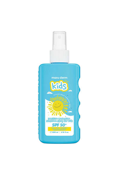 Maru.Derm بخاخ واقي من الشمس للأطفال بعامل حماية 50+ لطيف