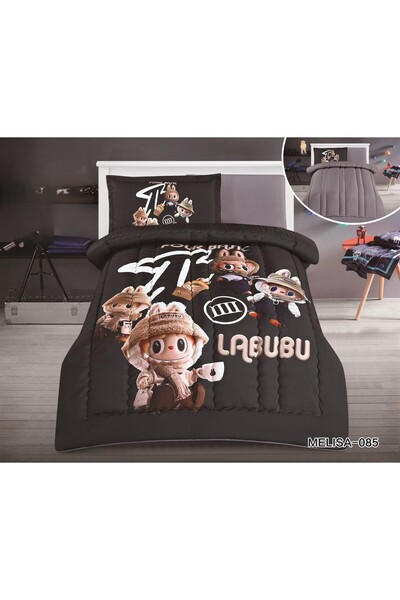 NAJMA High-quality children's patterned bedspread with full filling, made of high-quality cool microfiber fabric. Consists of 4 pieces, 170*230 cm.