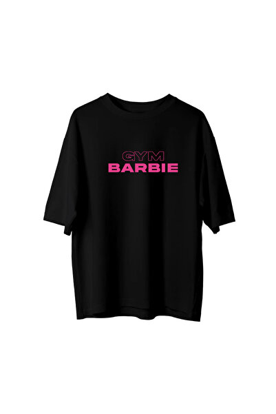 CANDLEMASTORE Gym Barbie - Oversized T-Shirt