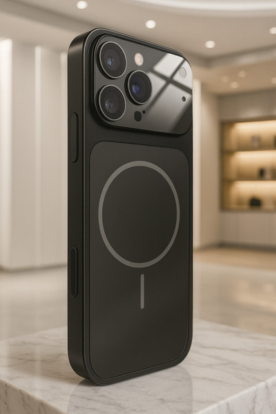 CAMCI حافظة شعبية متوافقة مع آيفون 12 برو ماكس فقط، بمظهر سلسلة 17 مع حماية ل...