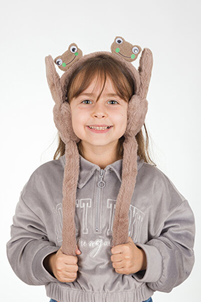 Lui Baby Plush Bass Drop Moving Frog Headphone