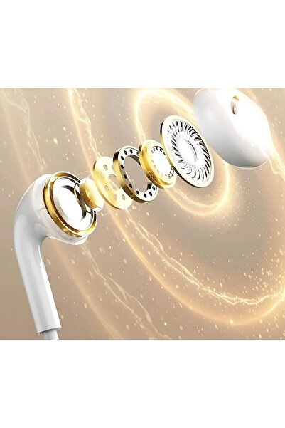 FQX Type-C Tak Çalıştır Kablolu Kulaklık – güçlü bas performansı sunar. Mikro...