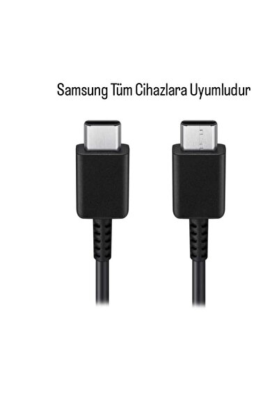 Samsung EP-DA705 TypeC Kablo Siyah