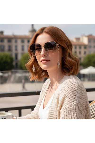 Ralp Moda سلسلة نظارات كريستال سواروفسكي