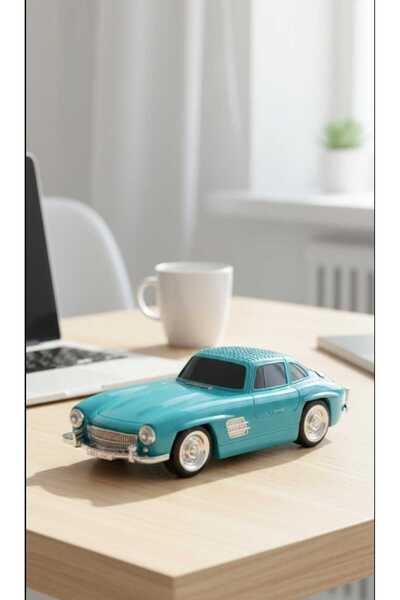 Hırdavat Klasik Otomobil 300 SL Mercedes Bluetooth Model Araba FM Radyo Hoparlör