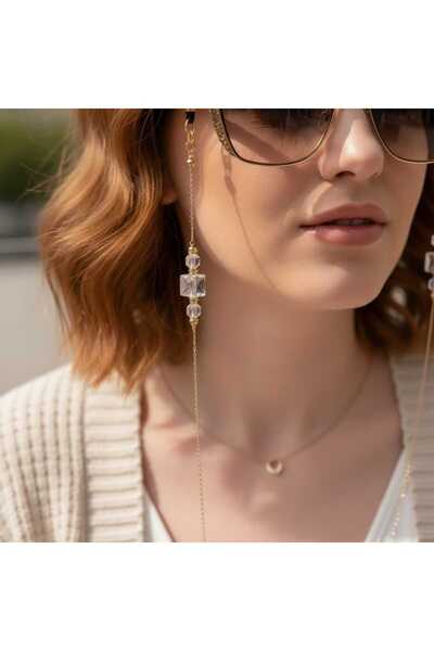 Ralp Moda Swarovski Crystal Eyewear Chain