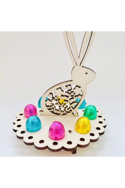 Bee Funky Bunny Egg Holder