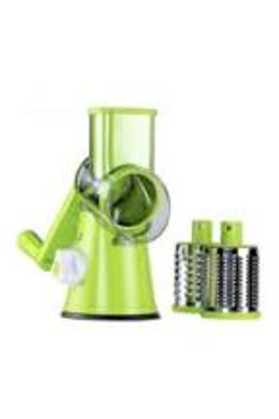 metalocasnice Razatoare multifunctionala cu 3 accesorii , 7 fatete, din inox MANUALA CU MANIVELA