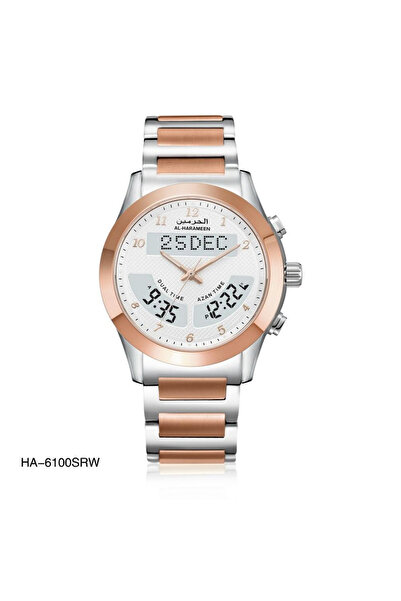 AL-HARAMEEN ساعة الحرمين الـرجـالـيـة الـفـــاخـرة - HA-6100 قياس 42MM ألوان متعددة