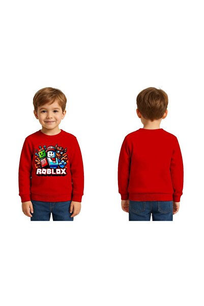 SEDİRLİ Unisex roblox cu imprimeu Copii Swae tricou 3 fire cu borduri