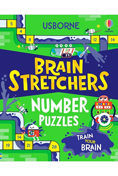 Usborne Упражнения за мозъка: Пъзели с числа
