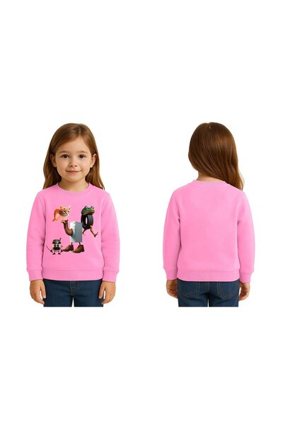 SEDİRLİ Unisex Braınrot cu imprimeu Copii Swae tricou 3 fire cu borduri