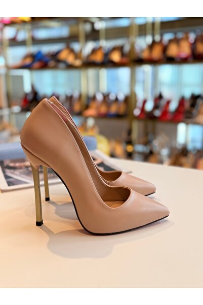 New Stiletto Store Stiletto ten mat 13 cm topuk 1 cm gizli platform