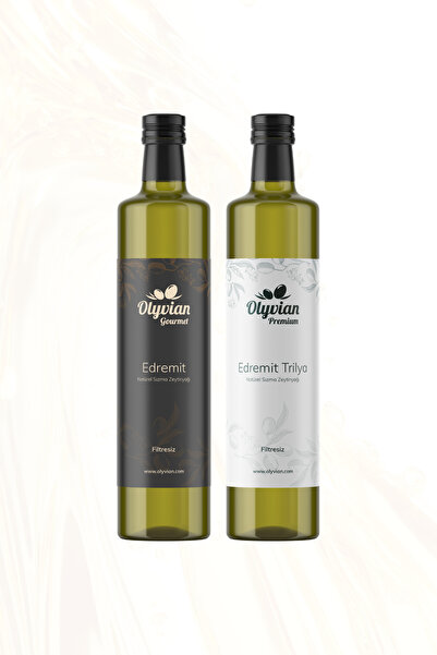 Olyvian Gourmet Edremit Cinsi & Premium Edremit Trilya Cinsi Doğal Natürel Sı...