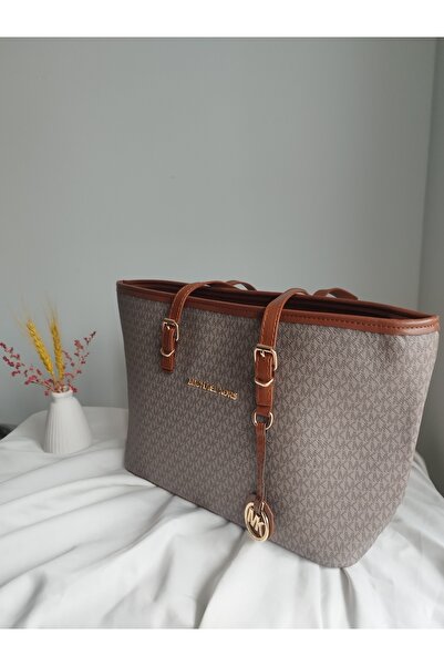 VivazzaLuxe Women's Leather Mix Pattern Large Size Zippered Hand, Arm and Shoulder Bag