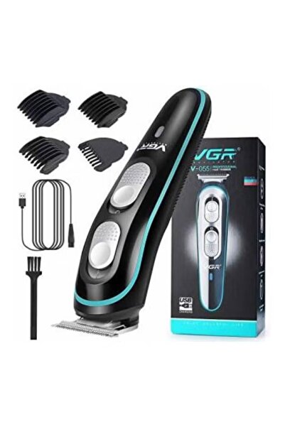 VGR Navigator V-055 USB Charging Men Hair Trimmer Black/Blue One Size