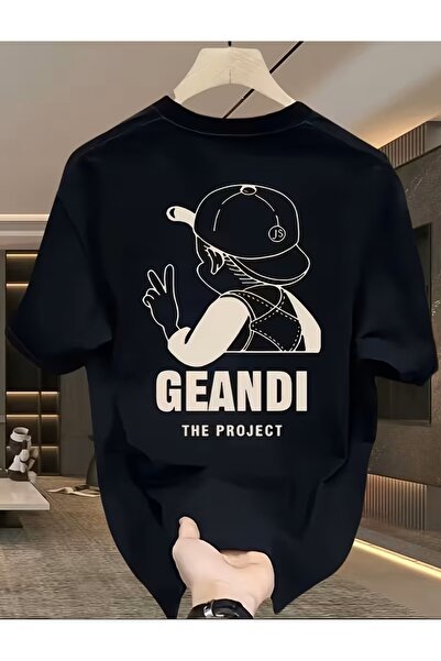 LELVANİ GEANDI THE PROJECT Tricou cu imprimeu text