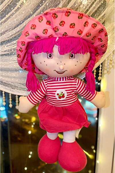 DF ToyShop KİRAZ PEMBE BEZ BEBEK