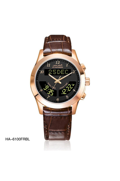 AL-HARAMEEN Al Haramain Luxury Men's Watch - HA-6100, 42mm size, multiple colors