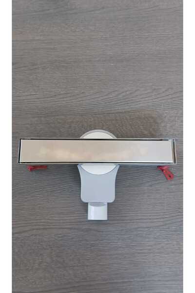 ZENVİVA PASLANMAZ DUŞ KANALI GİZLİ YER SÜZGECİ 40CM BOYUNDA 304 KALİTE PARLAK...