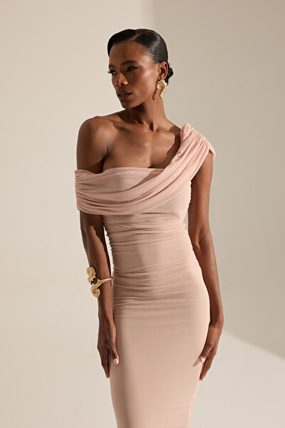 BETTY & SAM Berletto Ten Rengi Tül Elbise