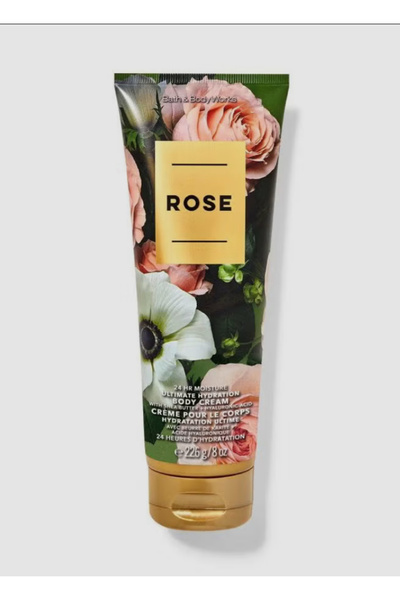 BBW كريم الجسم بالورد 226 غرام للنساء