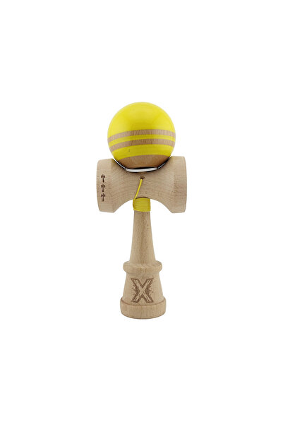 Berbis Kendama X Rainbow Original, Κίτρινο, Μεγάλα King Size Cups, Super Stic...