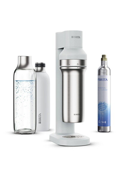 BRITA Set carbonator sodaTRIO alb