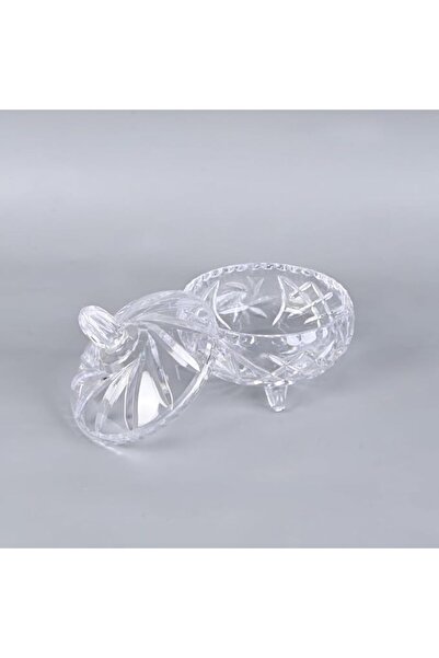 Generic Transparent Acrylic Dish with Elegant Base