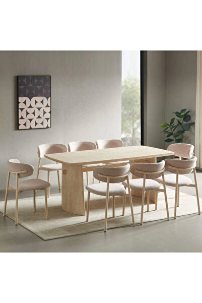 Tasamem Dafia 10 chairs dining table