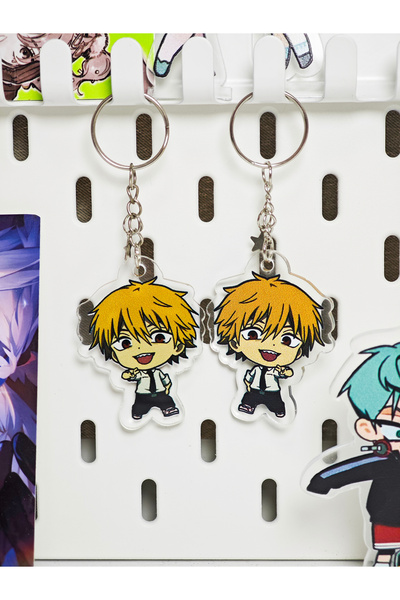 Yenaplanner Chainsaw Man Bag Ornament / Keychain (1 Piece)