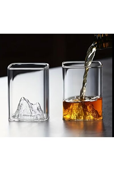 SNS BUTİK كوب على شكل جبل / هدية رأس السنة الجديدة كوب فاخر