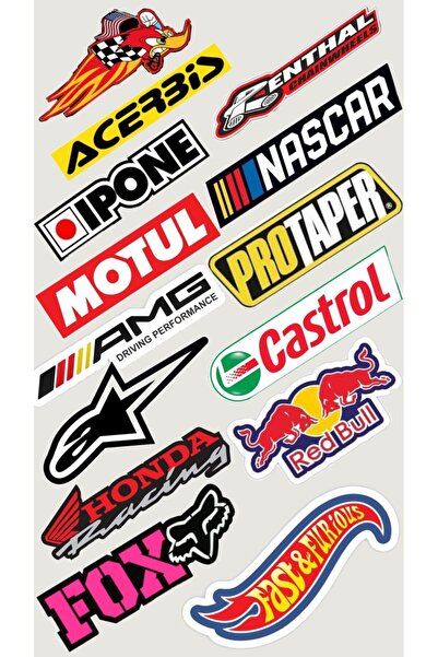 ReklamX Otomobil-Motosiklet-Bisiklet sticker seti 1 adet