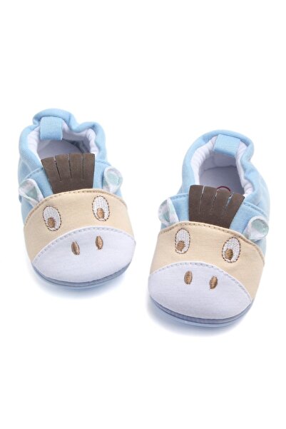 Superbaby Blue boots - Giraffe