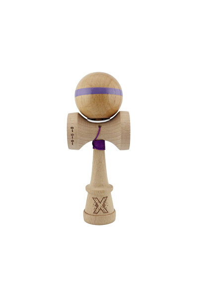 Berbis Kendama X Originala, Mov, Cupe Mari King Size, Super Sticky, Gaura in Baza, Rulment, Ata 55cm