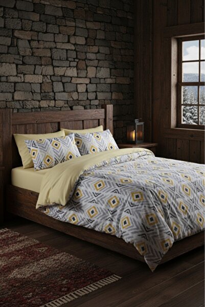 Senpai Aura Single Duvet Cover Set |   Cotton Double-Sided |   Pillowcase Included |   Winter Sun