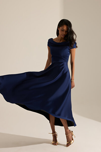 BETTY & SAM Rachel Koyu Mavi Nişan Elbisesi